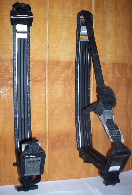 Mountseh Oak Orchard Multi-Purpose KAYAK J-CRADLES with Snap-Around Mounts – Oak ...